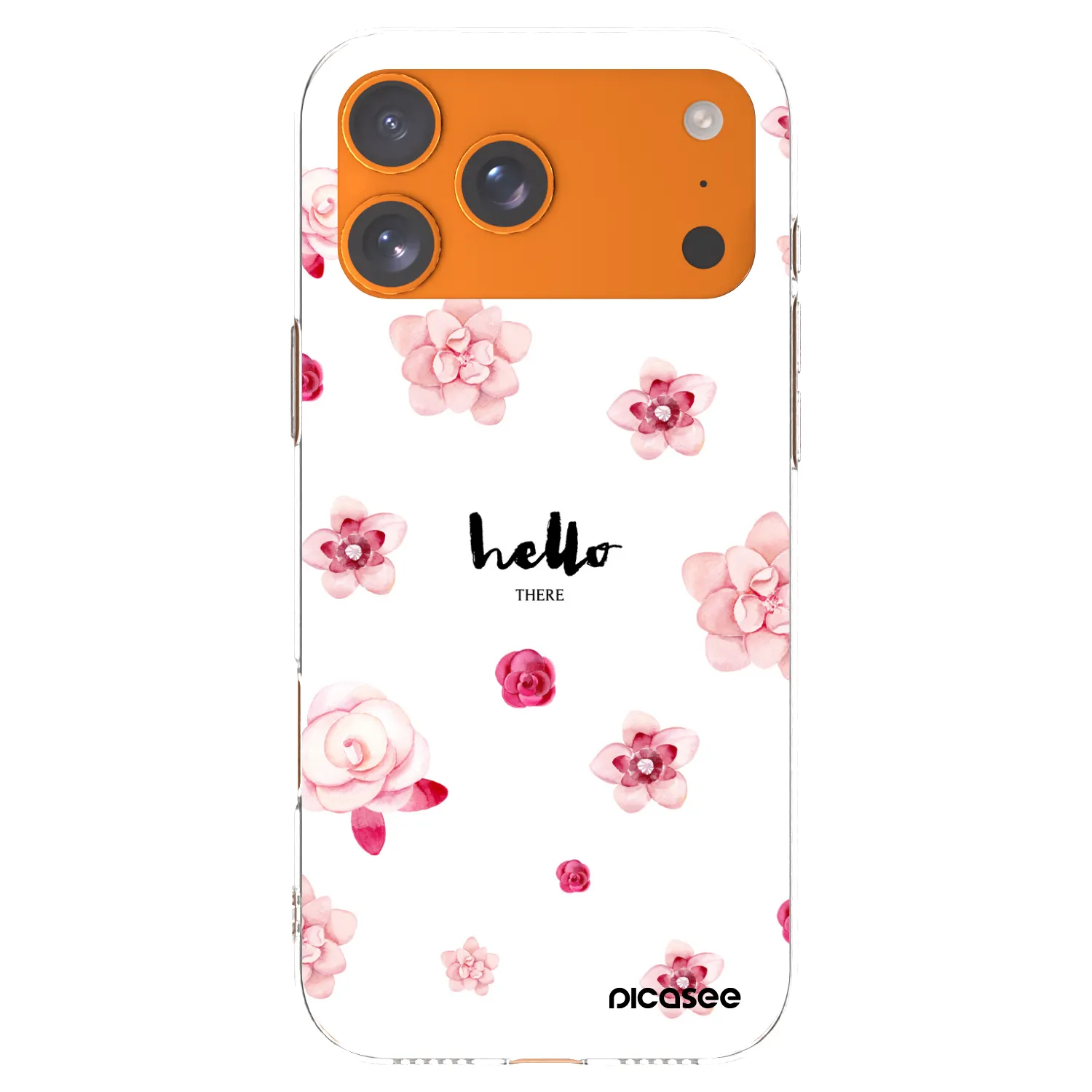 Picasee silikonový průhledný obal pro Apple iPhone 17 Pro Max - Hello there