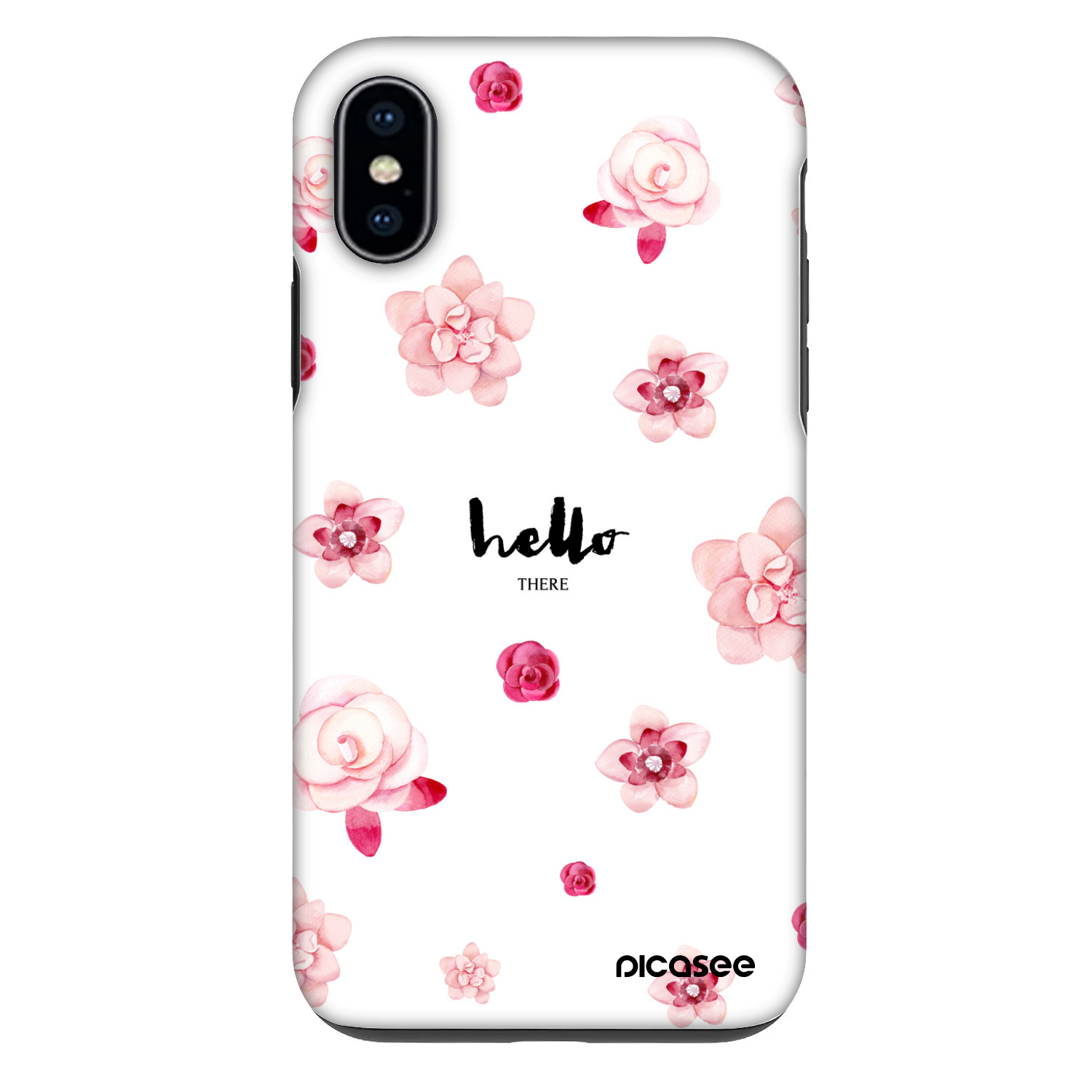 Picasee Fashion Case pro Apple iPhone X/XS - Hello there