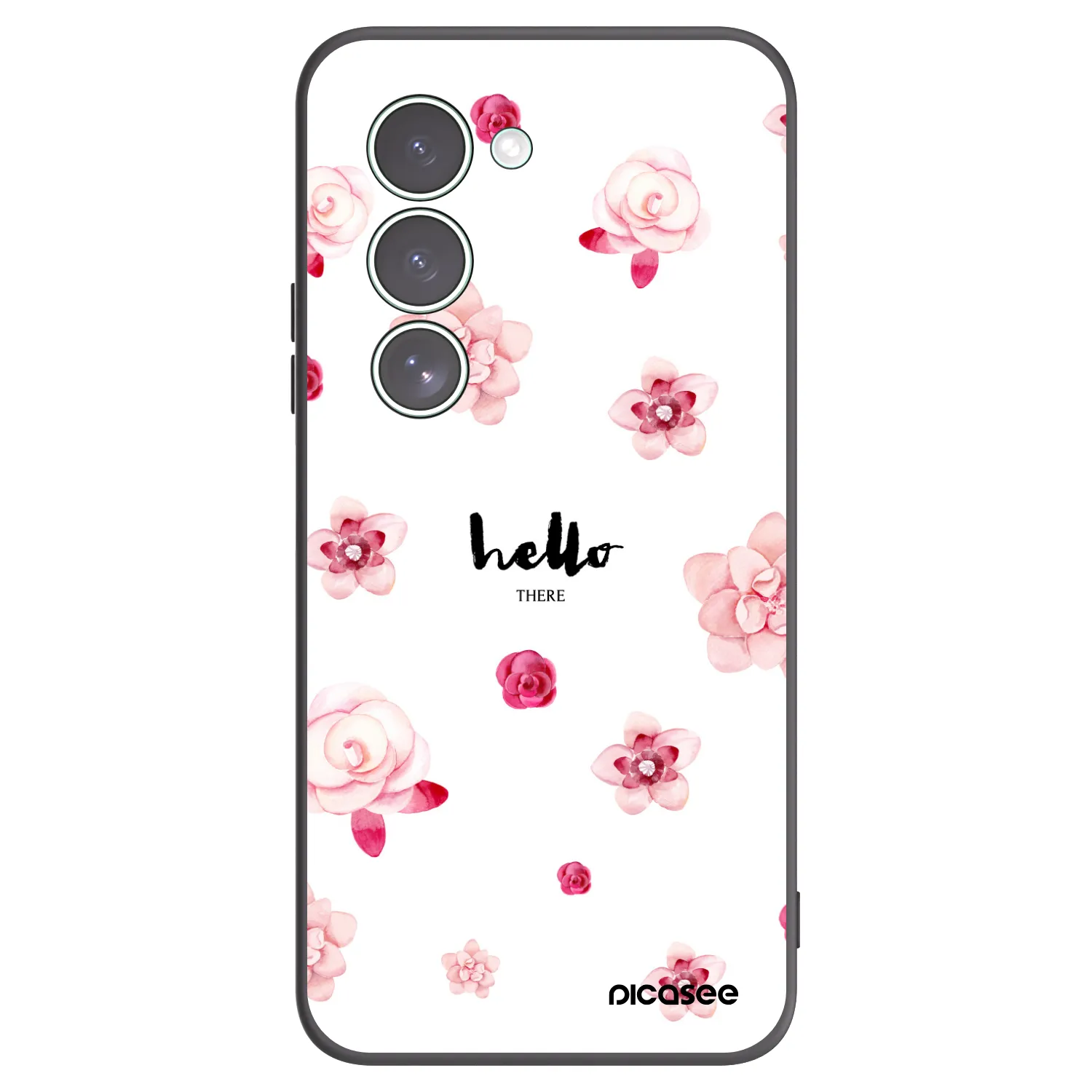Picasee silikonový černý obal pro Xiaomi Redmi 15 5G - Hello there