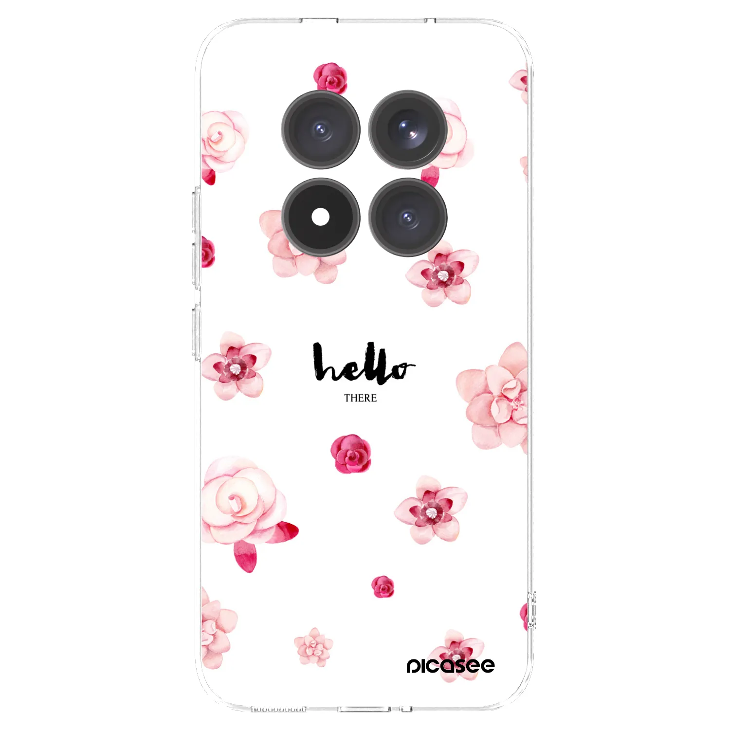 Picasee silikonový průhledný obal pro Xiaomi Redmi Note 15 Pro+ - Hello there