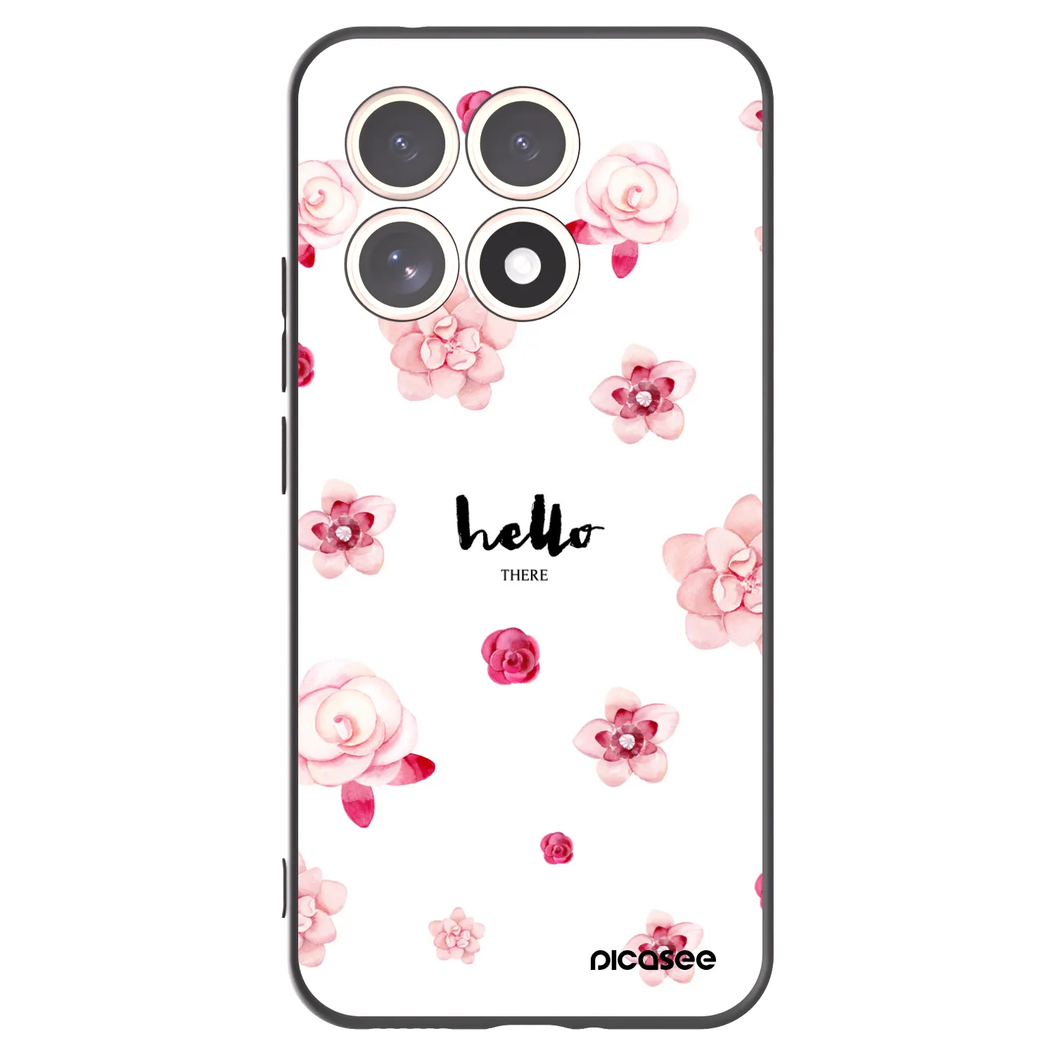 Picasee silikonový černý obal pro Xiaomi 15T - Hello there