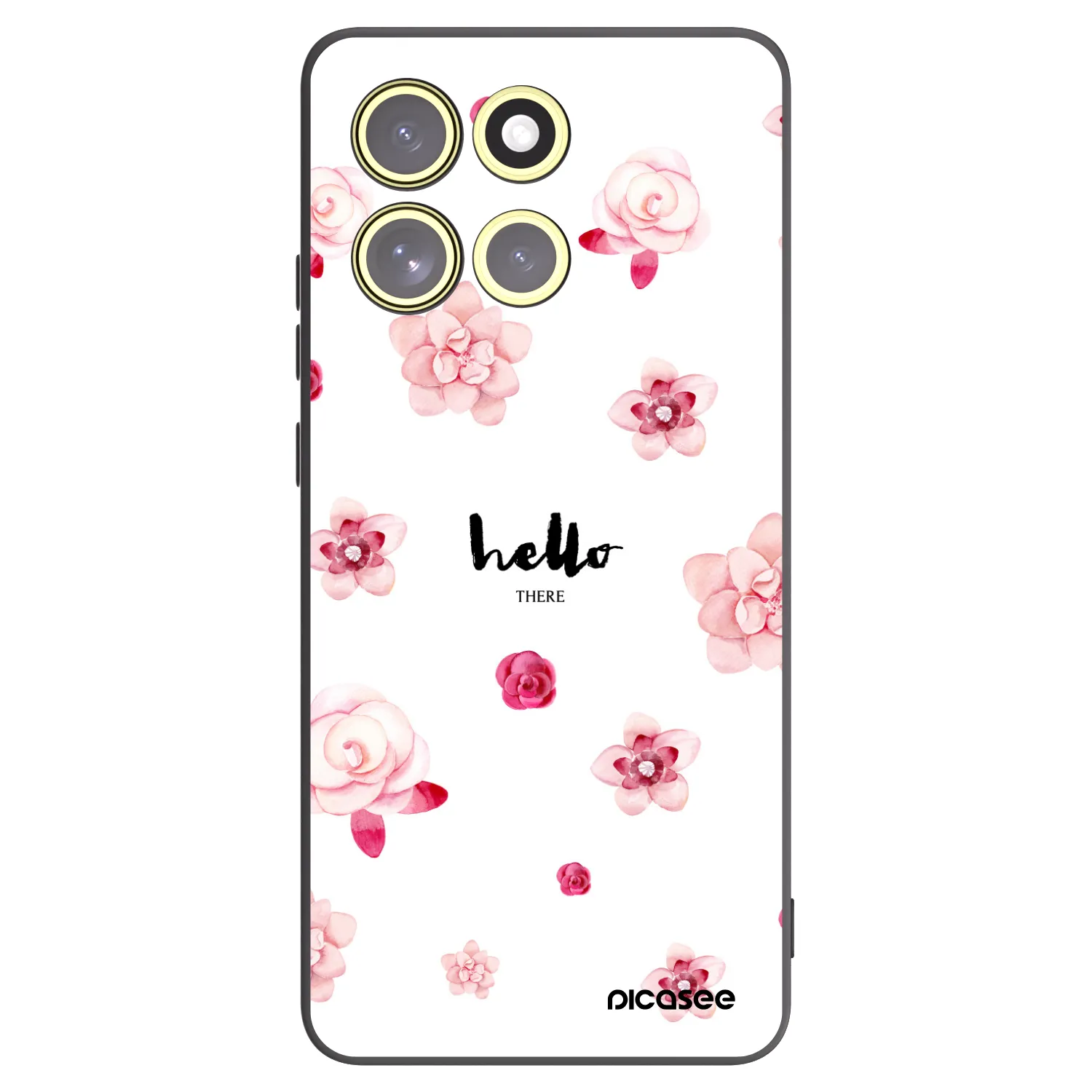 Picasee silikonový černý obal pro Motorola Moto G86 Power 5G - Hello there