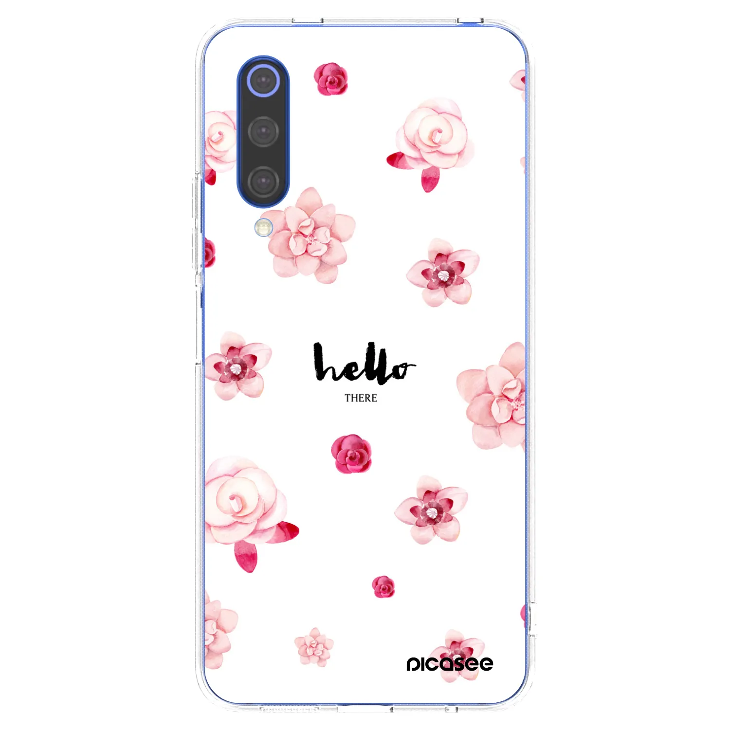 Picasee silikonový průhledný obal pro Xiaomi Mi 9 SE - Hello there