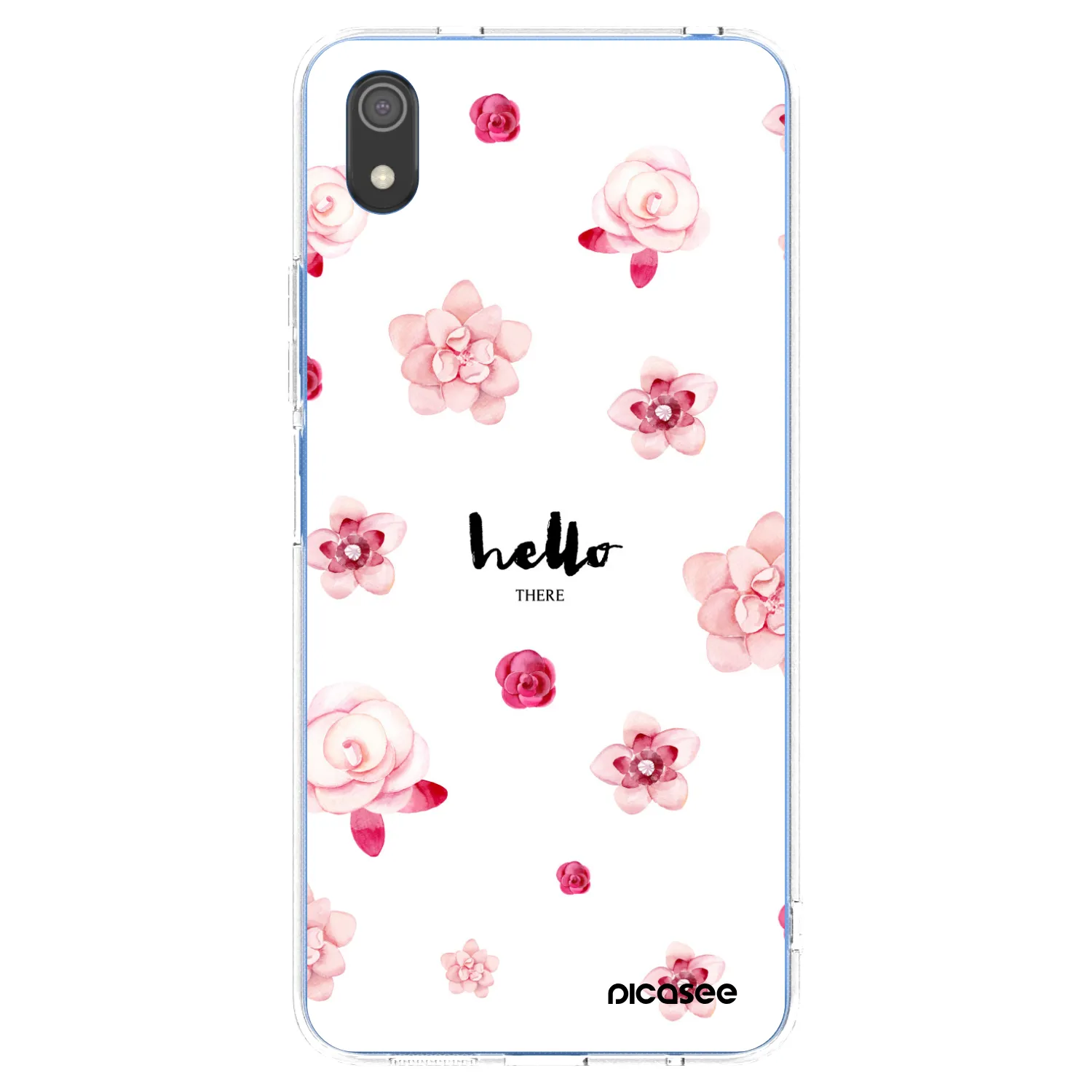 Picasee silikonový průhledný obal pro Xiaomi Redmi 7A - Hello there