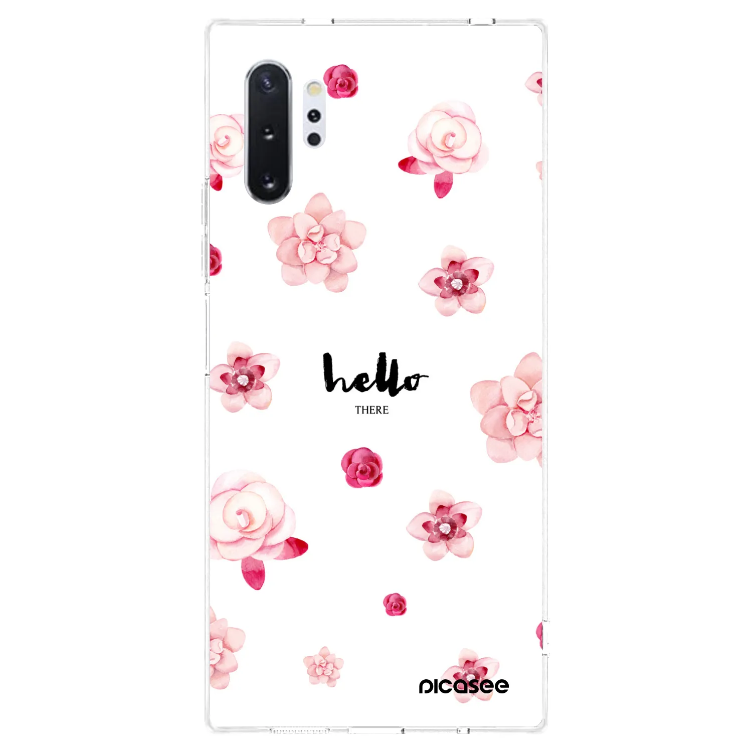 Picasee silikonový průhledný obal pro Samsung Galaxy Note 10+ N975F - Hello there
