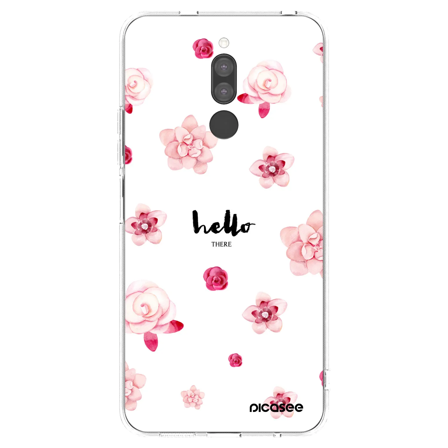 Picasee silikonový průhledný obal pro Xiaomi Redmi 8 - Hello there