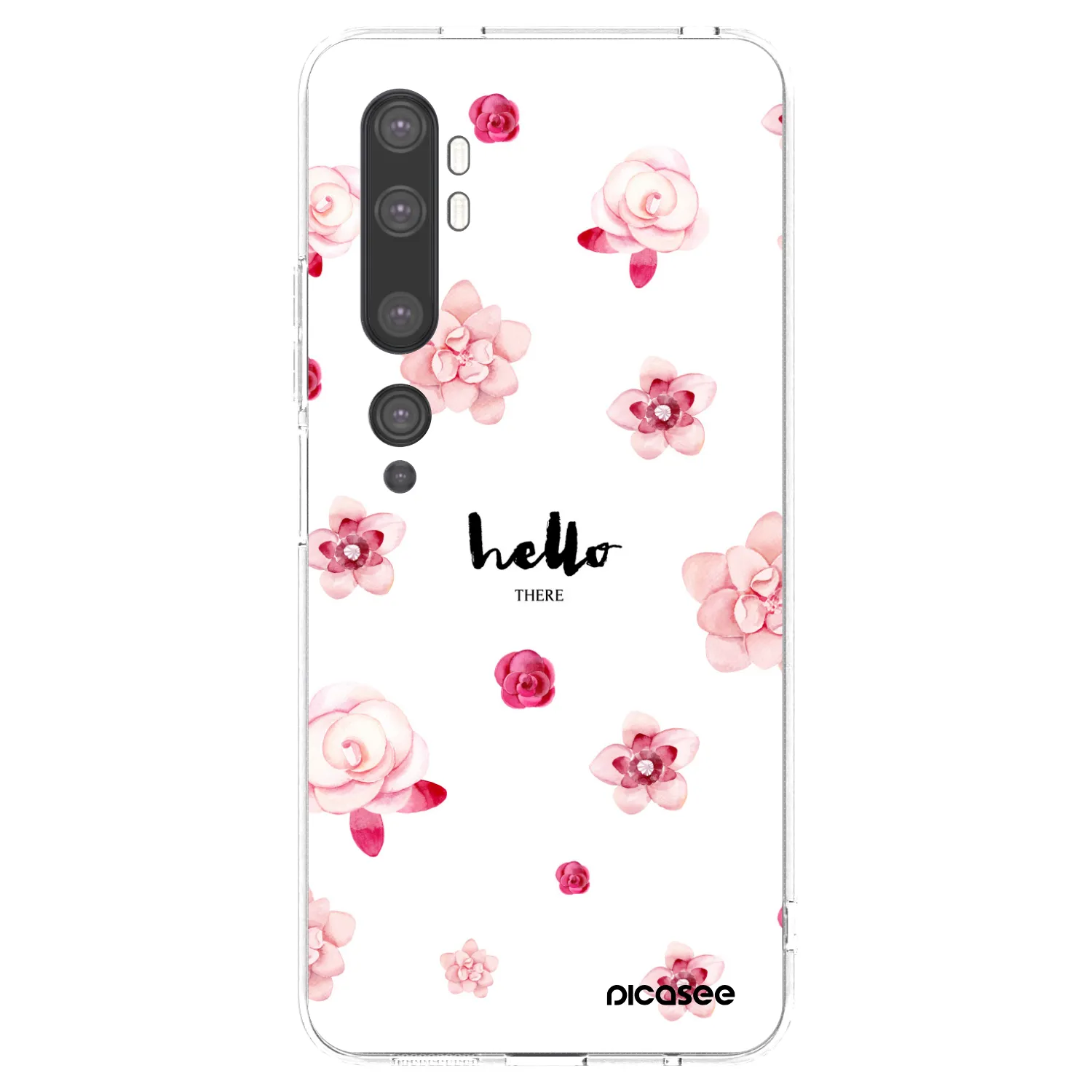 Picasee silikonový průhledný obal pro Xiaomi Mi Note 10 (Pro) - Hello there