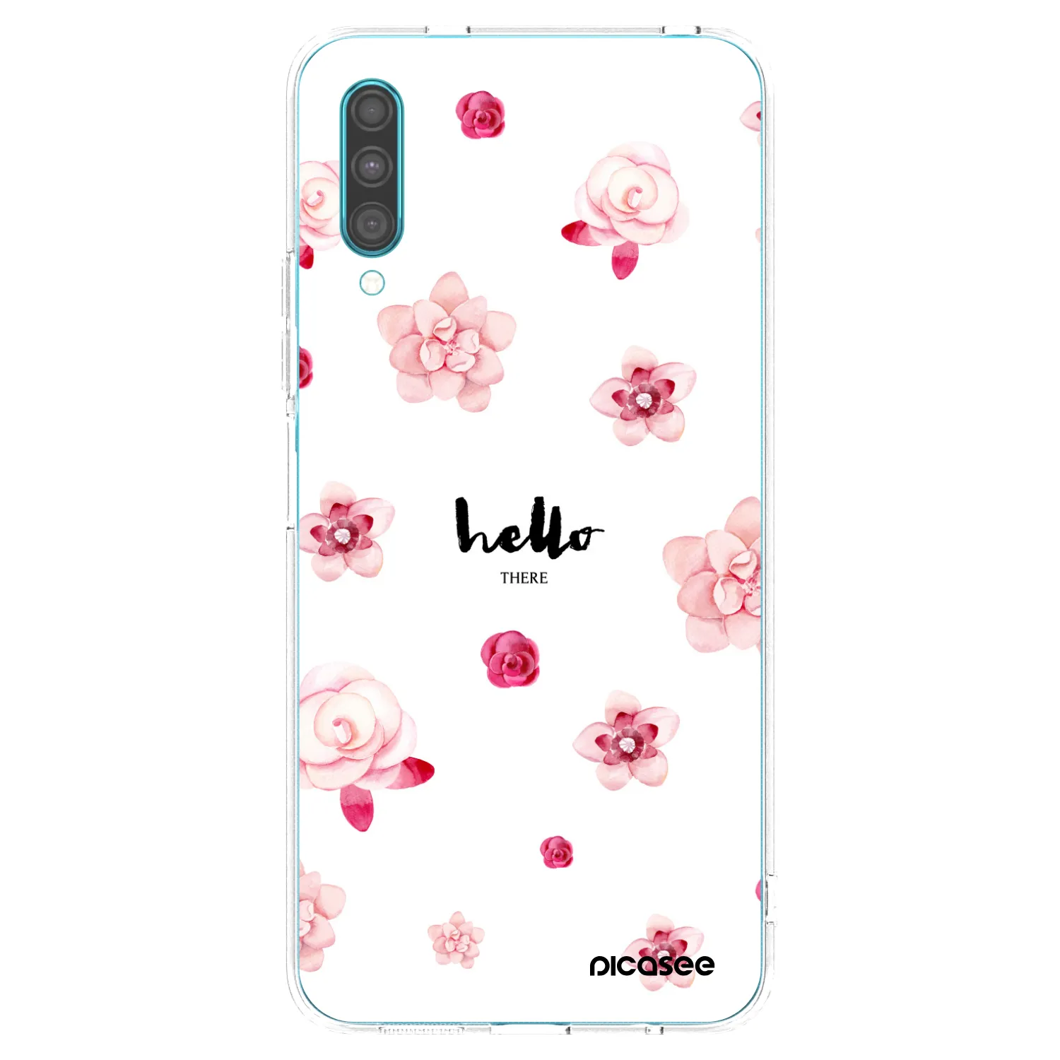 Picasee silikonový průhledný obal pro Samsung Galaxy A30s A307F - Hello there