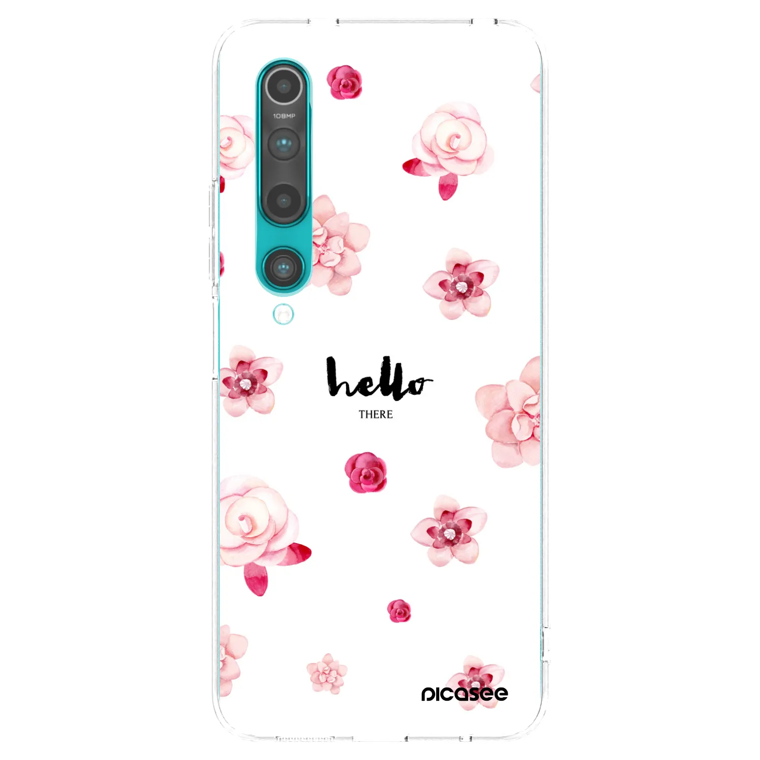 Picasee silikonový průhledný obal pro Xiaomi Mi 10 - Hello there