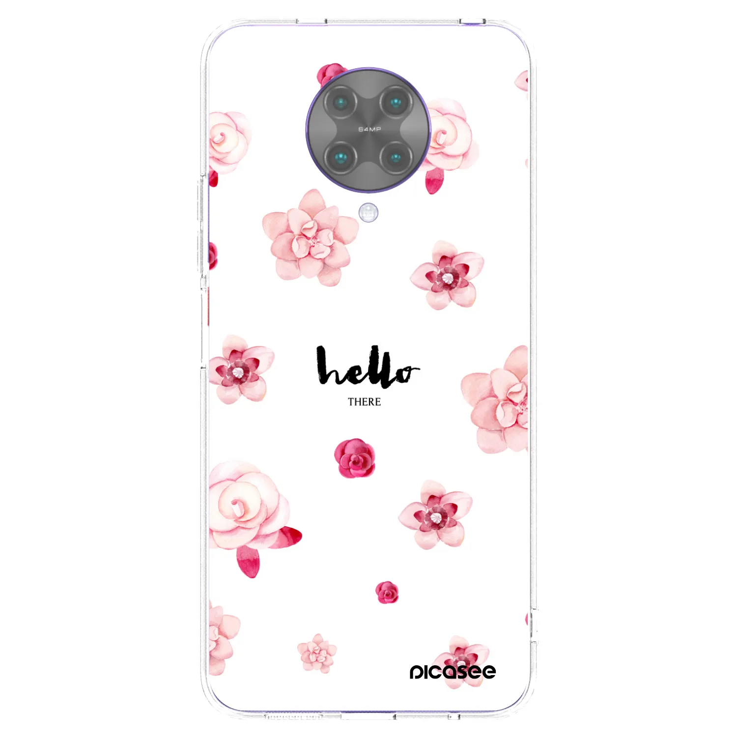 Picasee silikonový průhledný obal pro Xiaomi Poco F2 Pro - Hello there
