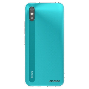 Picasee silikonový černý obal pro Xiaomi Redmi 9A - Clear