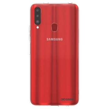 Picasee silikonový průhledný obal pro Samsung Galaxy A20s - Clear