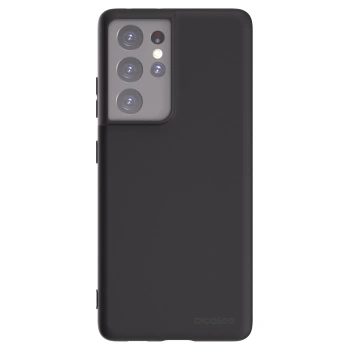 Picasee silikonový černý obal pro Samsung Galaxy S21 Ultra 5G G998B - Clear