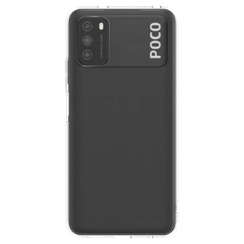 Picasee silikonový průhledný obal pro Xiaomi Poco M3 - Clear