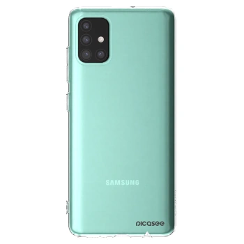 Picasee silikonový průhledný obal pro Samsung Galaxy M31s - Clear