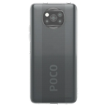 Picasee silikonový černý obal pro Xiaomi Poco X3 Pro - Clear