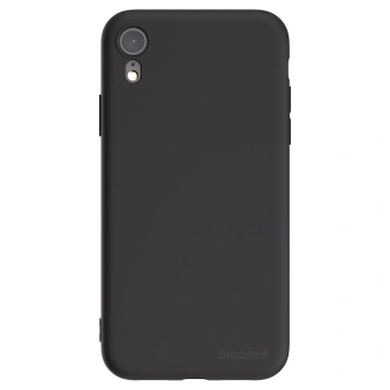 Picasee silikonový černý obal pro Apple iPhone XR - Clear