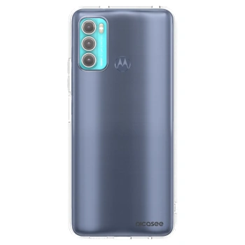 Picasee silikonový průhledný obal pro Motorola Moto G60 - Clear