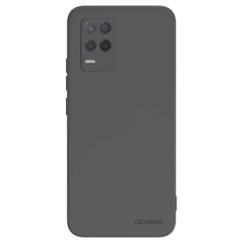 Picasee silikonový černý obal pro Realme 8 5G - Clear