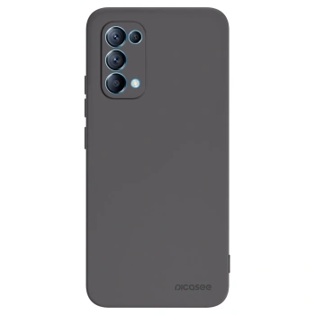 Picasee silikonový černý obal pro OPPO Reno 5 5G - Clear