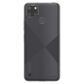 Picasee silikonový průhledný obal pro Realme C21Y - Clear