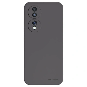 Picasee silikonový černý obal pro Honor 70 - Clear