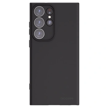 Picasee silikonový černý obal pro Samsung Galaxy S23 Ultra 5G - Clear