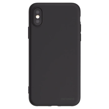 Picasee silikonový černý obal pro Apple iPhone X/XS - Clear