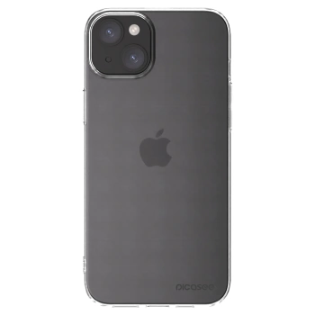 Picasee silikonový průhledný obal pro Apple iPhone 15 Plus - Clear