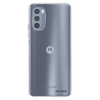 Picasee silikonový průhledný obal pro Motorola Moto G62 - Clear