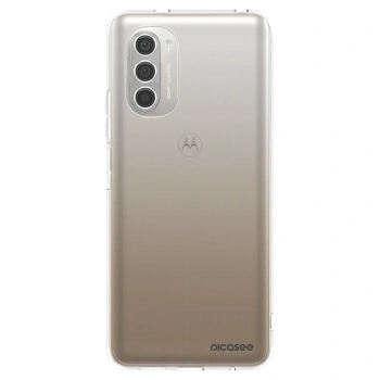 Picasee silikonový průhledný obal pro Motorola Moto G51 - Clear