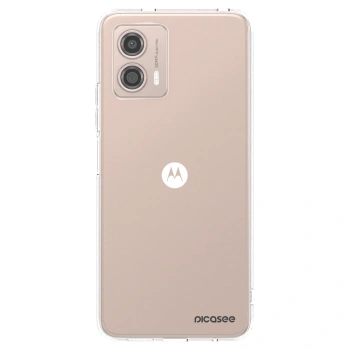 Picasee silikonový průhledný obal pro Motorola Moto G53 5G - Clear