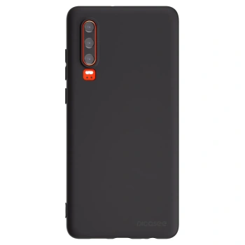 Picasee silikonový černý obal pro Huawei P30 - Clear