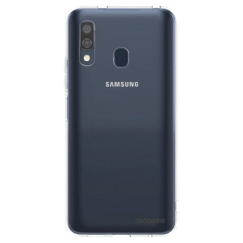 Picasee silikonový průhledný obal pro Samsung Galaxy A40 A405F - Clear