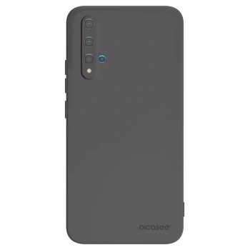 Picasee silikonový černý obal pro Huawei Nova 5T - Clear