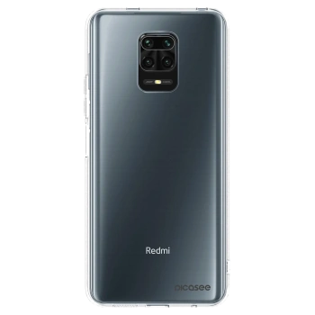 Picasee silikonový průhledný obal pro Xiaomi Redmi Note 9 Pro - Clear