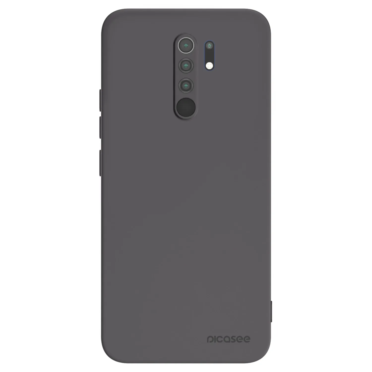 Picasee silikonový černý obal pro Xiaomi Redmi 9 - Clear