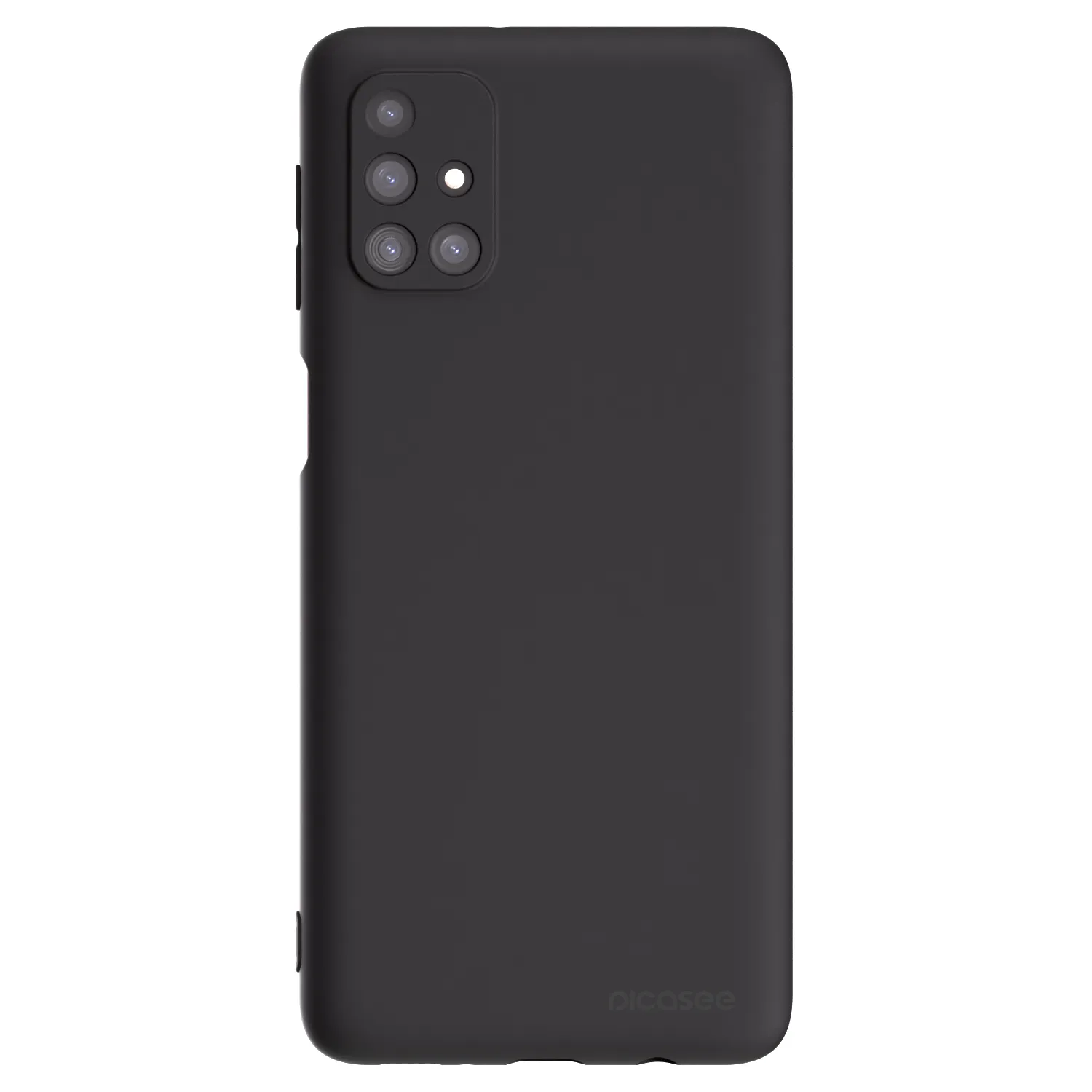 Picasee silikonový černý obal pro Samsung Galaxy M31s - Clear