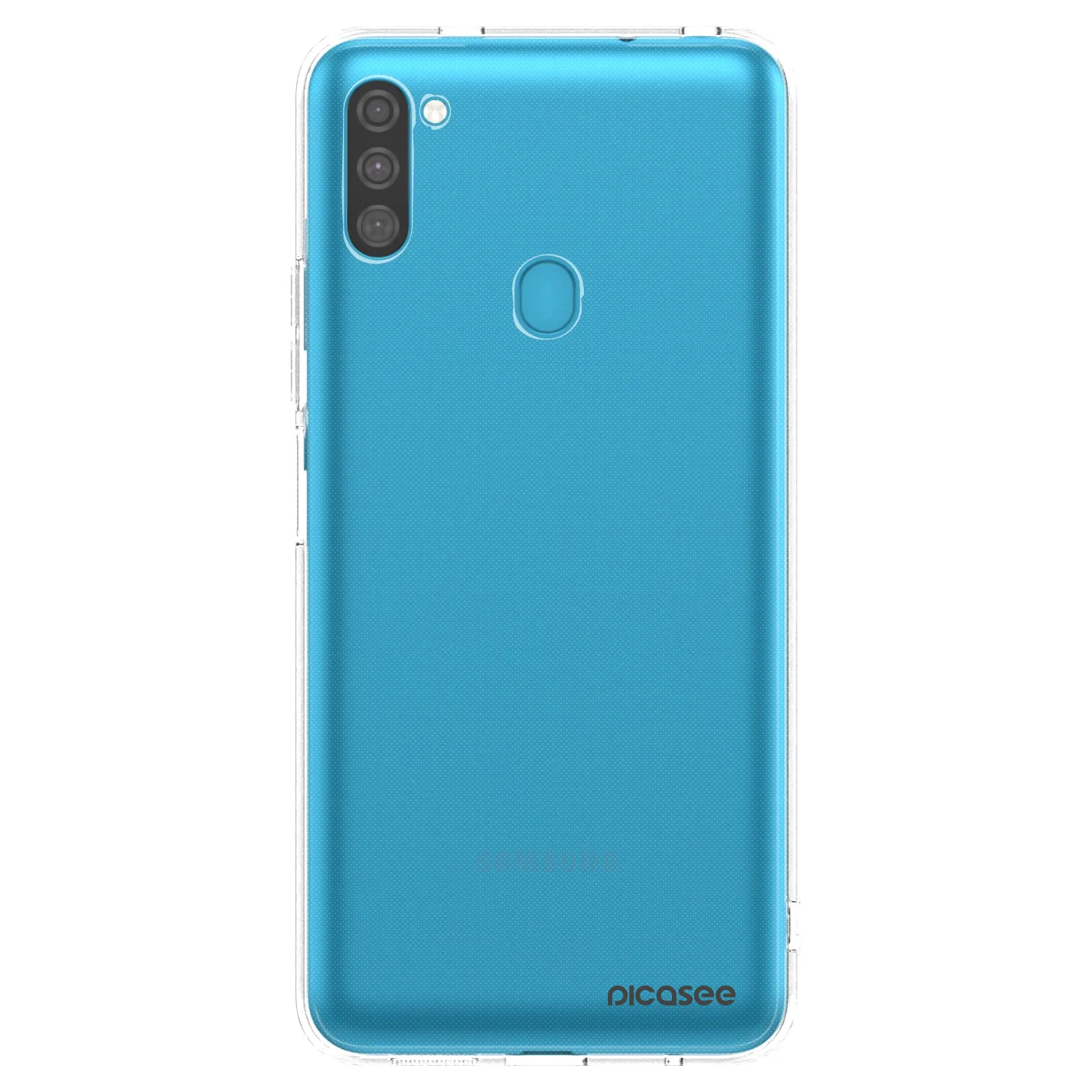 Picasee silikonový průhledný obal pro Samsung Galaxy M11 - Clear