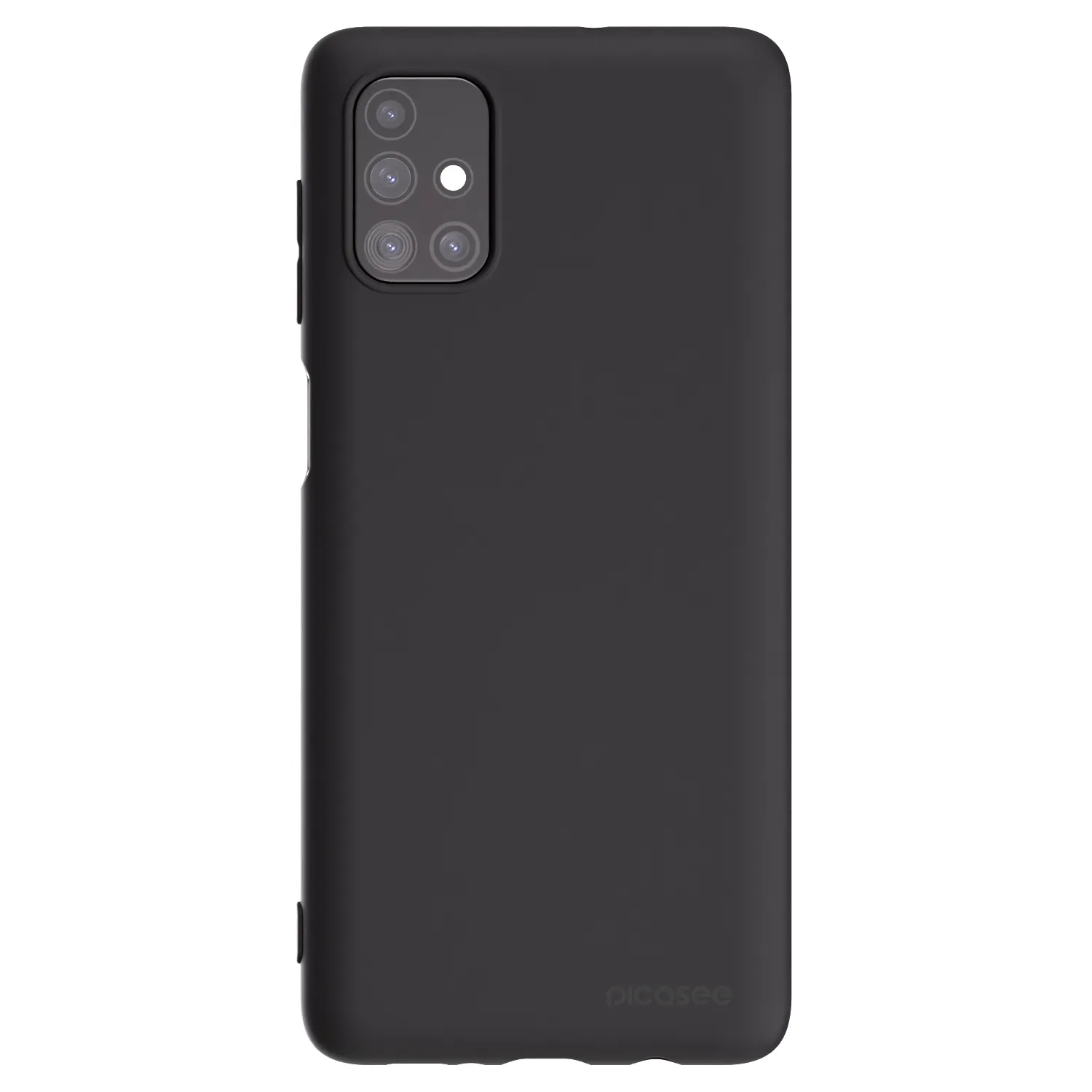 Picasee silikonový černý obal pro Samsung Galaxy M51 M515F - Clear