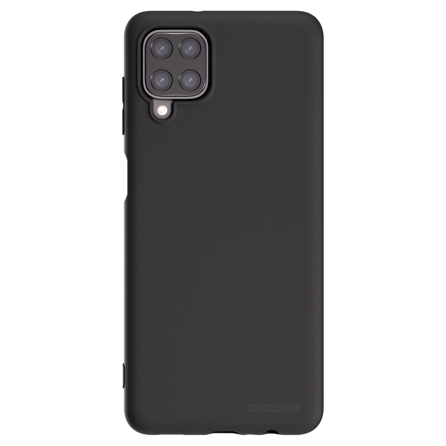 Picasee silikonový černý obal pro Samsung Galaxy A12 A125F - Clear