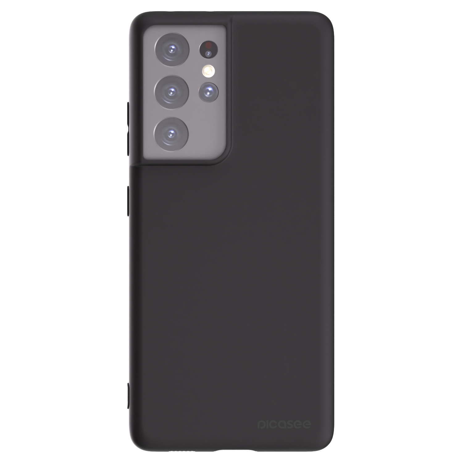 Picasee silikonový černý obal pro Samsung Galaxy S21 Ultra 5G G998B - Clear