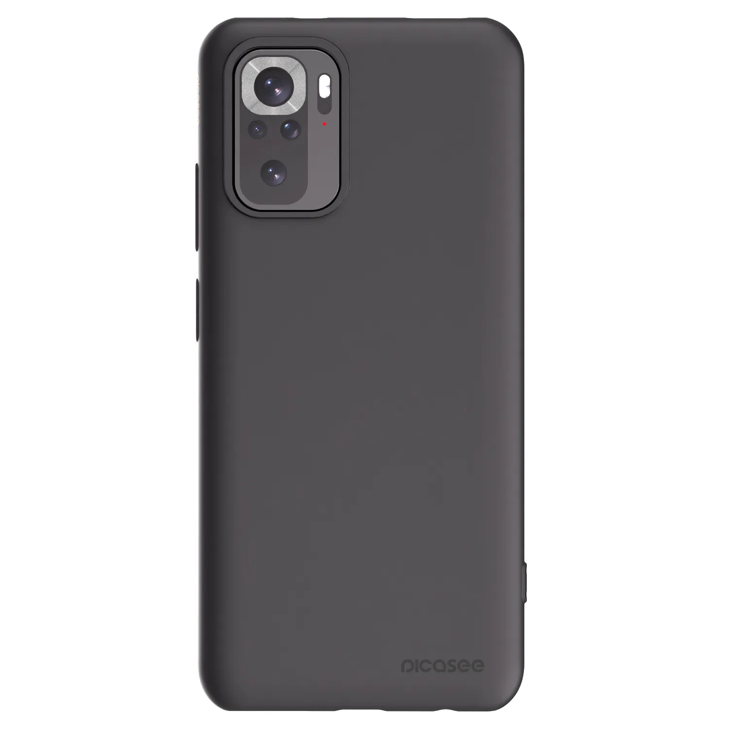 Picasee silikonový černý obal pro Xiaomi Redmi Note 10 - Clear
