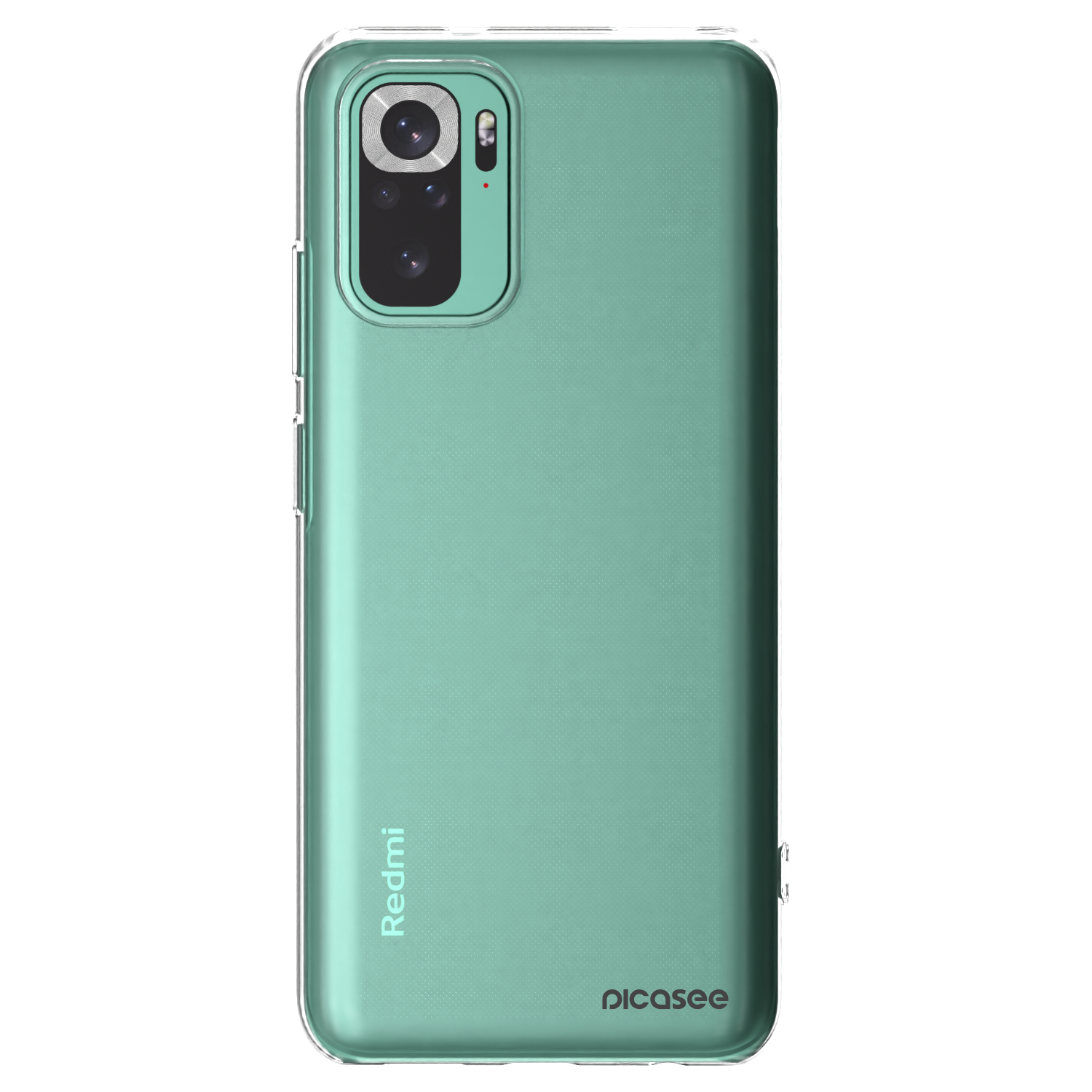 Picasee silikonový průhledný obal pro Xiaomi Redmi Note 10 Pro - Clear