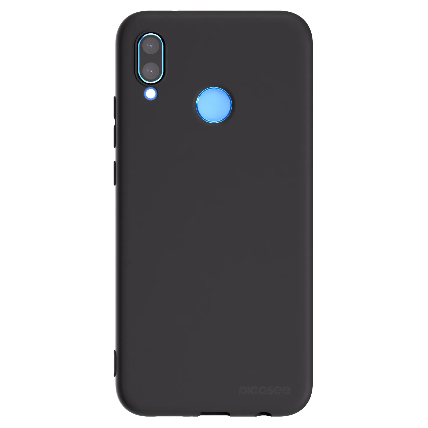 Picasee silikonový černý obal pro Huawei P20 Lite - Clear