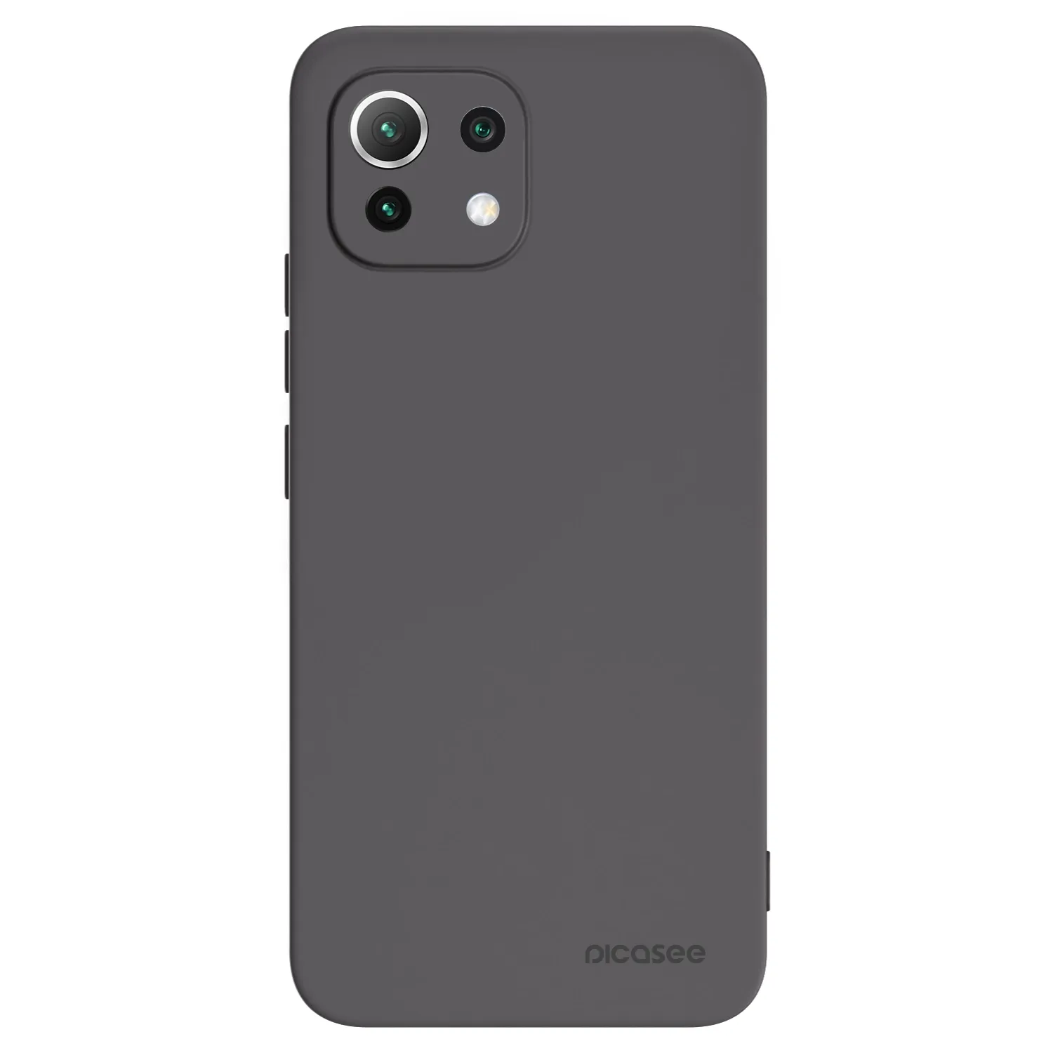 Picasee silikonový černý obal pro Xiaomi Mi 11 Lite - Clear