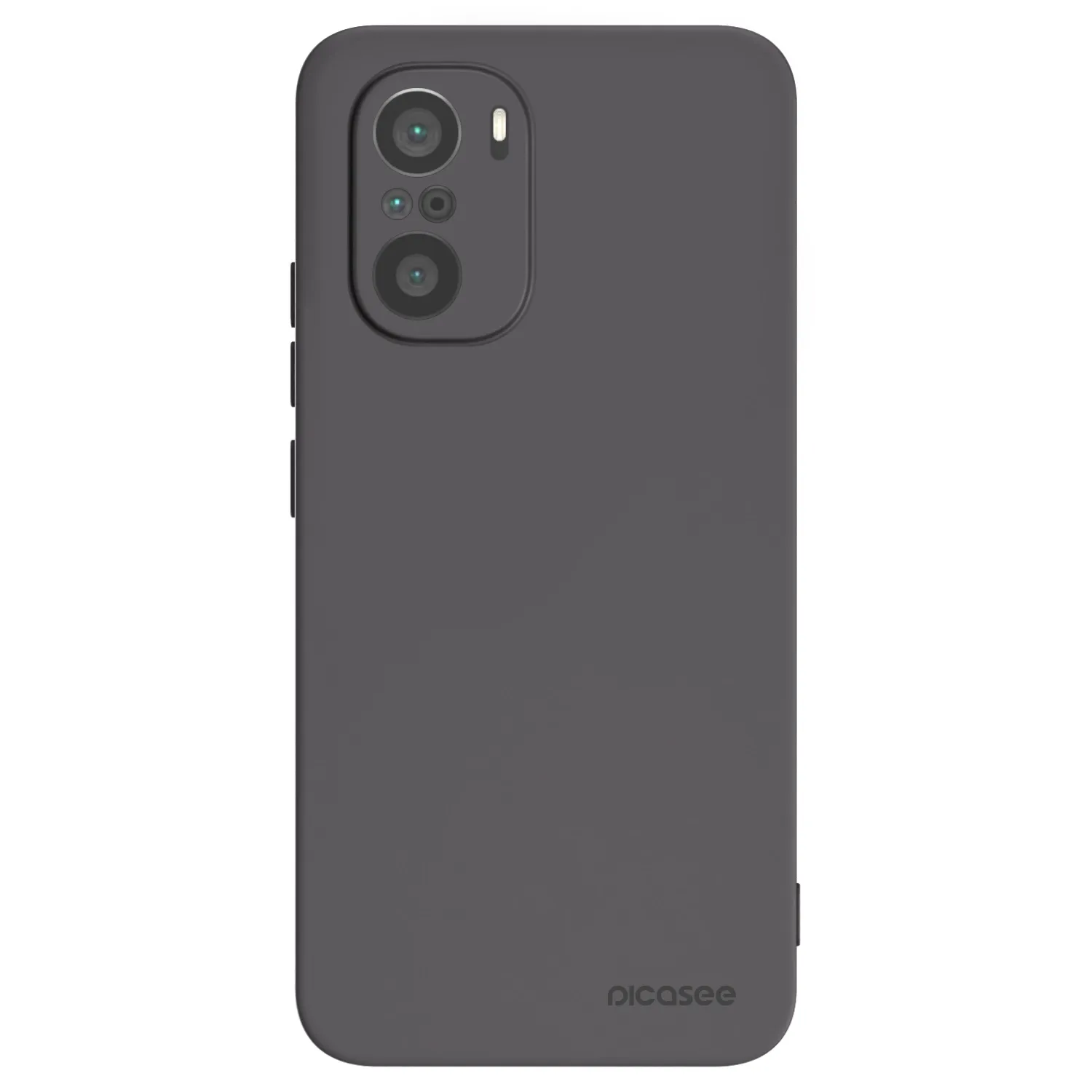 Picasee silikonový černý obal pro Xiaomi Poco F3 - Clear
