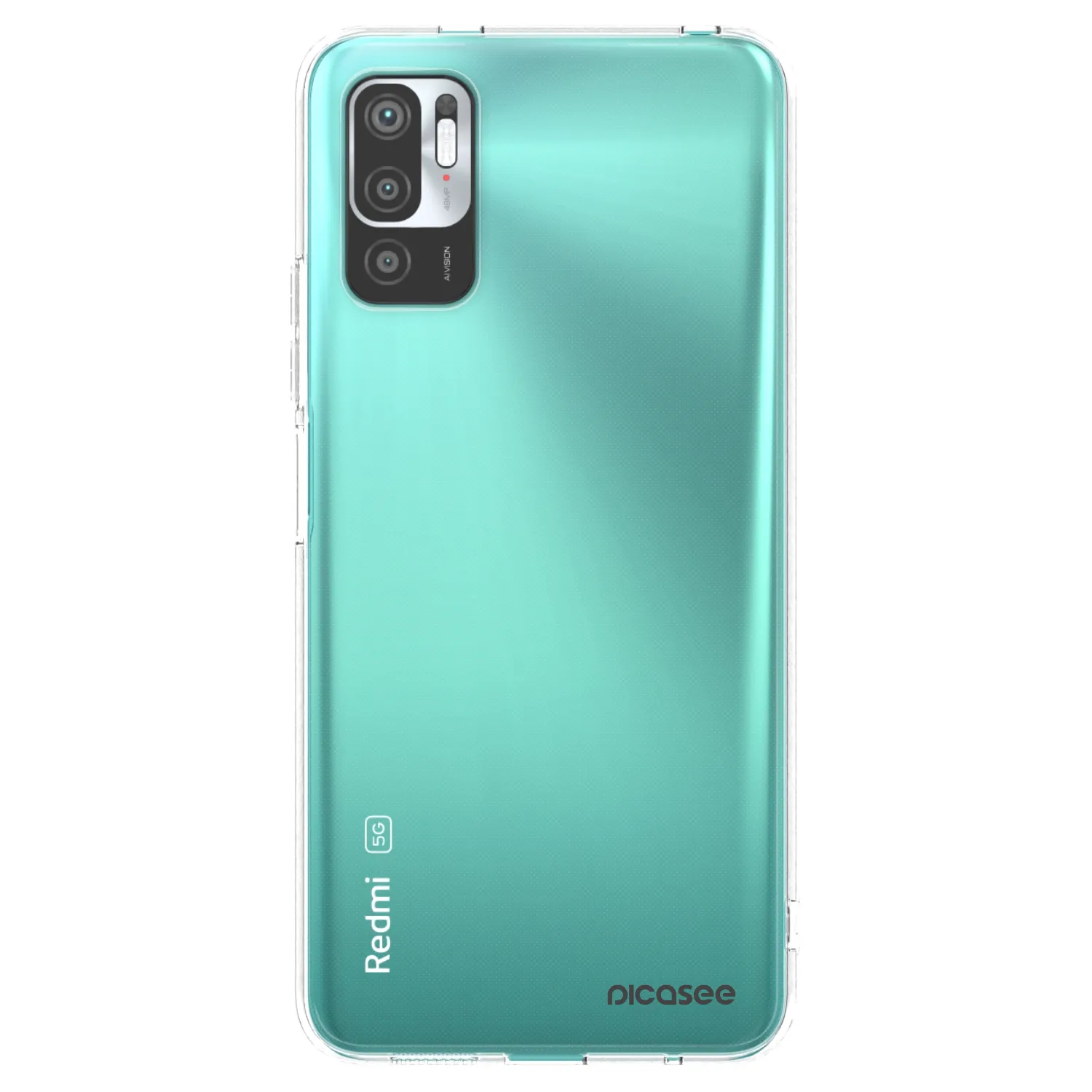 Picasee silikonový průhledný obal pro Xiaomi Redmi Note 10 5G - Clear