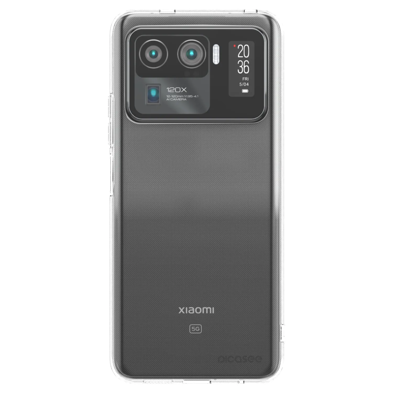 Picasee silikonový průhledný obal pro Xiaomi Mi 11 Ultra - Clear
