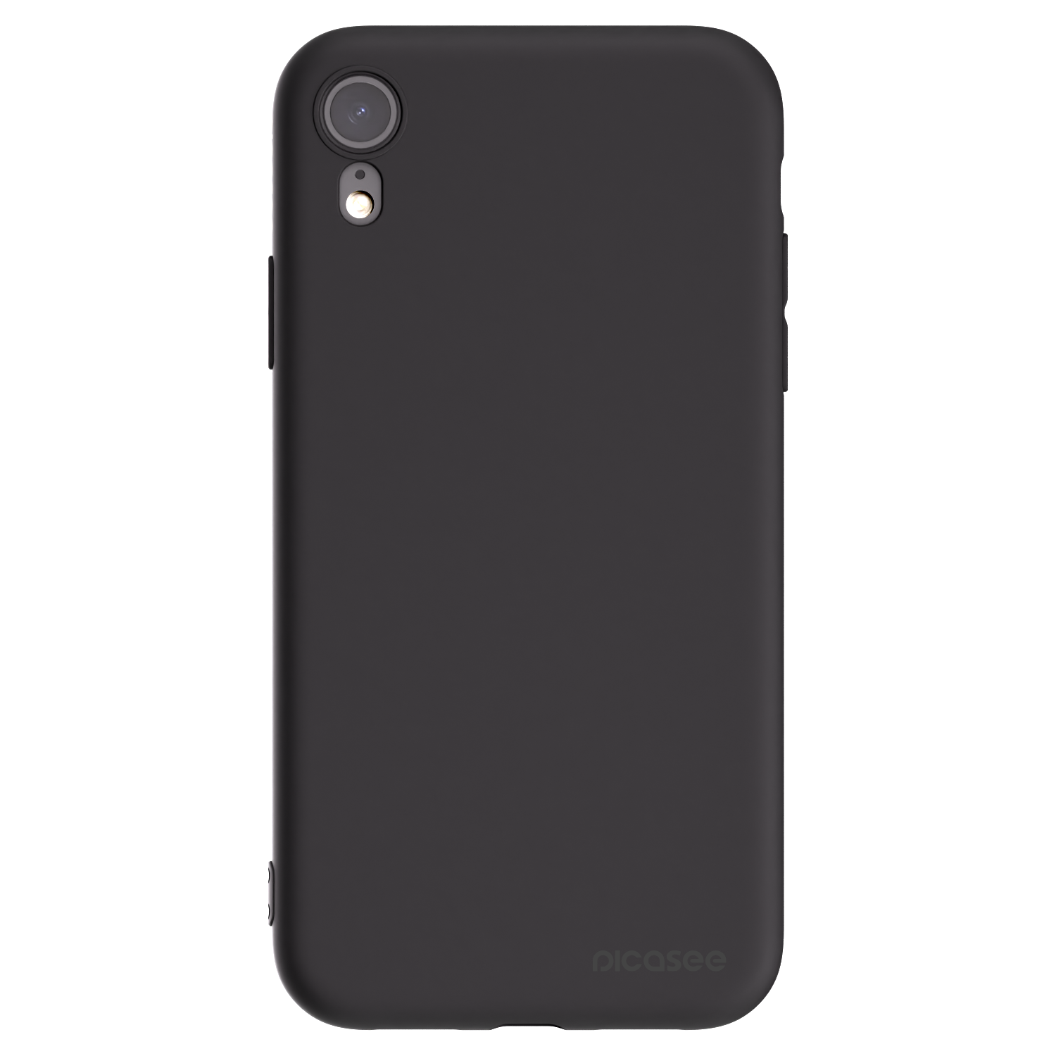 Picasee silikonový černý obal pro Apple iPhone XR - Clear